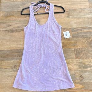 O’Neill Cabana Tile Terry Dress, Orchid, Small, NWT (New With Tags)